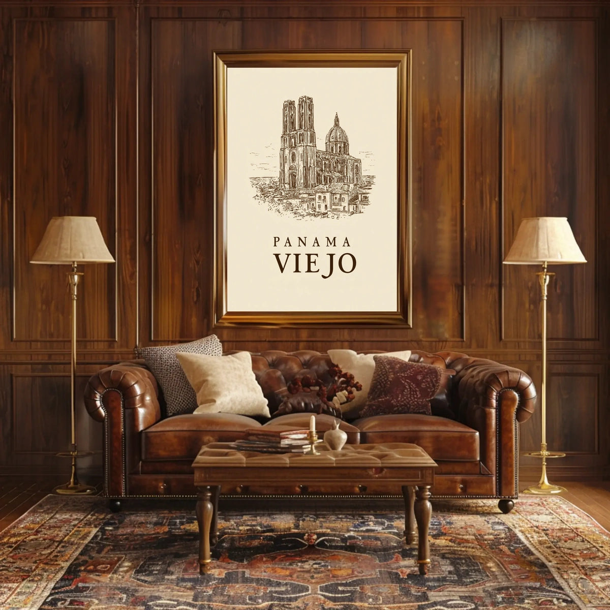 Panama Viejo Poster