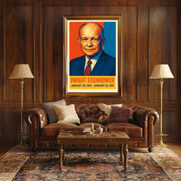 Dwight Eisenhower Presidential Tenure Poster