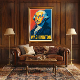 George Washington 1St President Poster