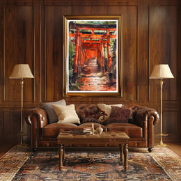 Fushimi Inari Shrine Torii Gates Cultural Heritage Poster PosterGoat