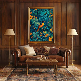 Vibrant Jungle Symphony Wall Art Print