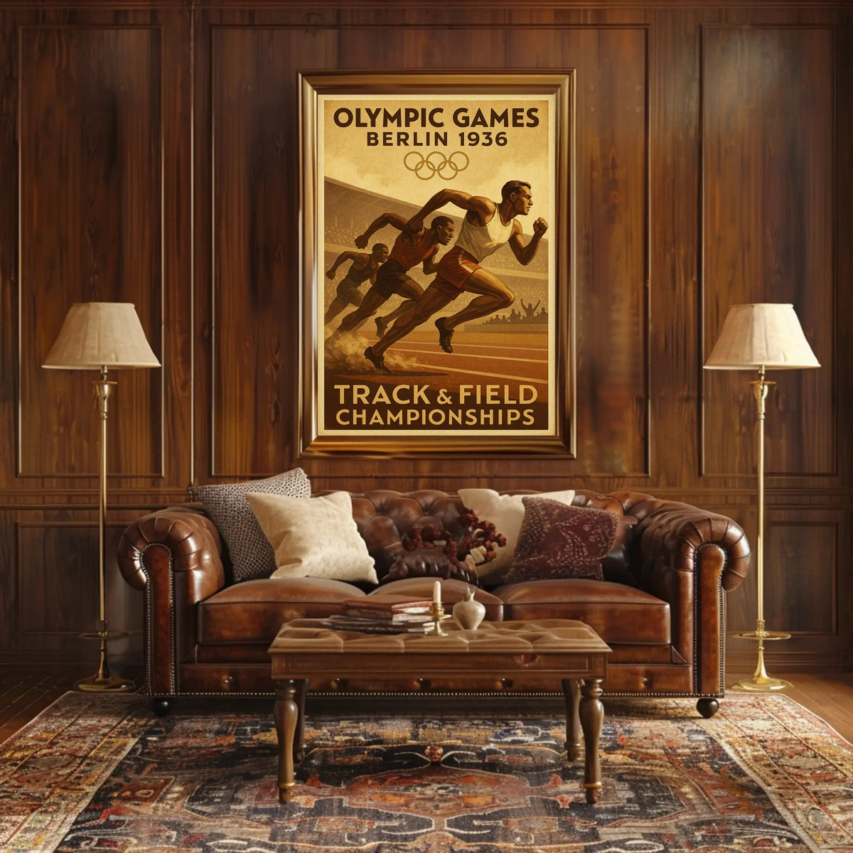 Berlin 1936 Olympic Games Poster