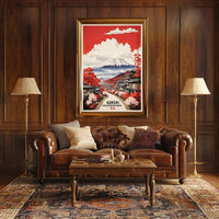 Traditional Aomori Scene Japanese Travel Poster