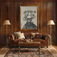 Life and Death Contrast Artistic Poster PosterGoat