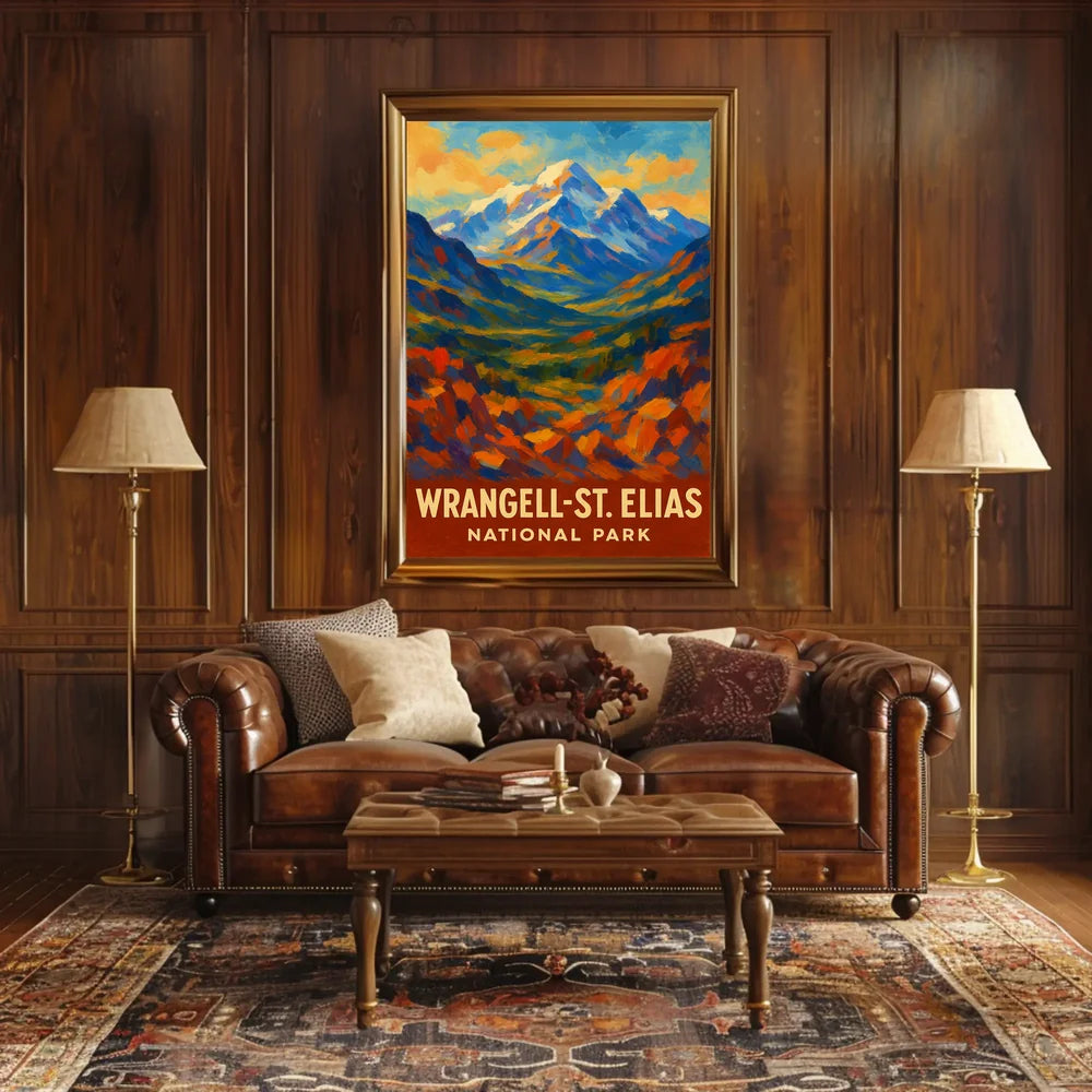 Abstract Wilderness Wonders Poster Museum Quality Room Art