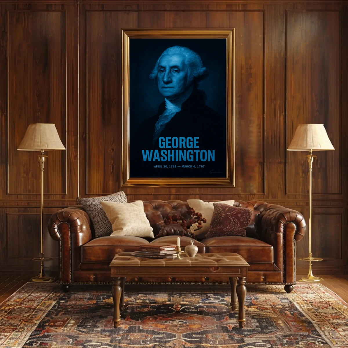 George Washington 1St President Poster