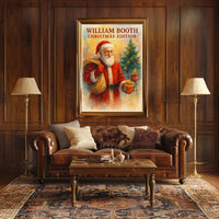 Santa Claus Vintage Charm Christmas Cultural Heritage Poster