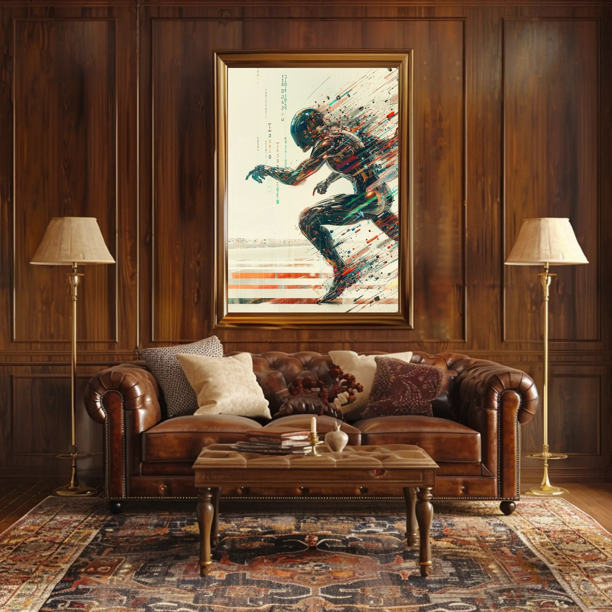 Dynamic Sports Balls Explosion Poster Art PosterGoat