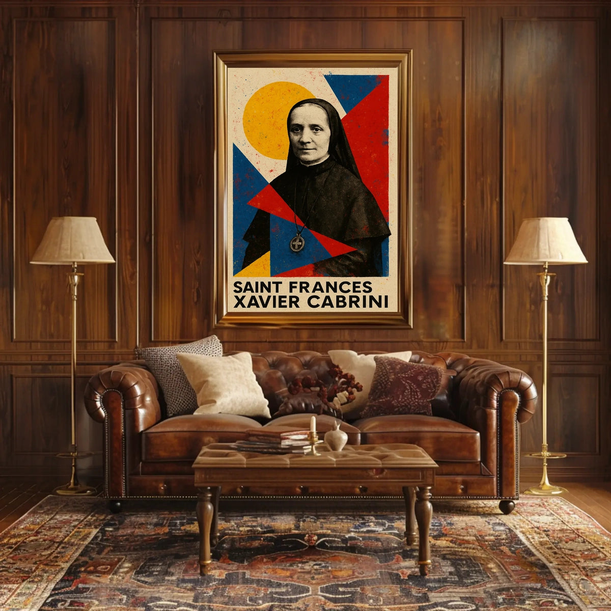 Saint Frances Xavier Cabrini Poster