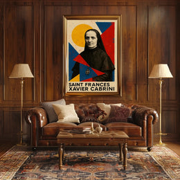Saint Frances Xavier Cabrini Poster