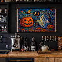 Halloween Night Spectacle Poster