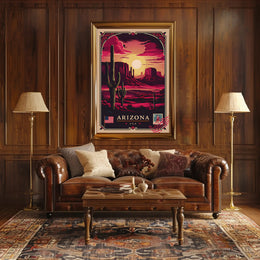 Arizona Sunset Poster