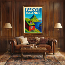 Faroe Islands Scenic Poster