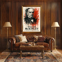William McKinley 25th President Poster