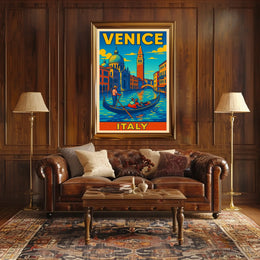 Venice Travel Poster