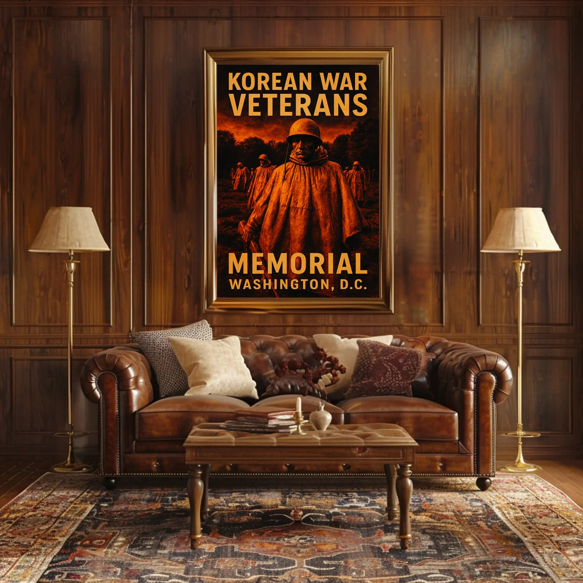 Korean War Veterans Memorial Poster