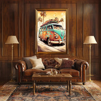 Vintage Surf Adventure Poster