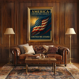 America Unfurling Legacy Poster