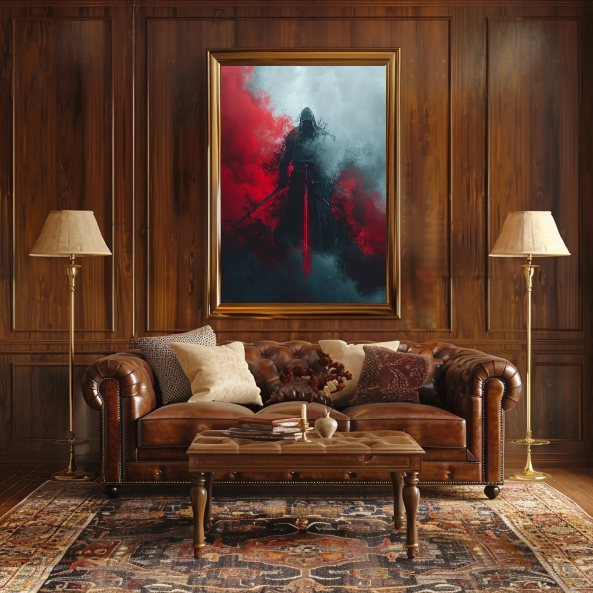 The Enigmatic Warrior Poster PosterGoat