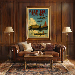 Keep Em Flying Poster