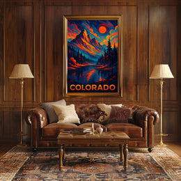 Colorado A Vibrant Landscape Poster