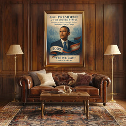Barack Obama's Legacy Celebrated Historical or Presidential Poster
