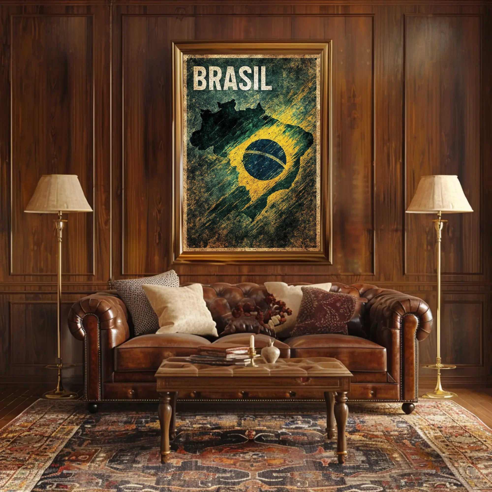 Brasil - National Pride Poster