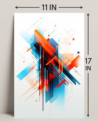 Geometric Abstraction Abstract Poster PosterGoat