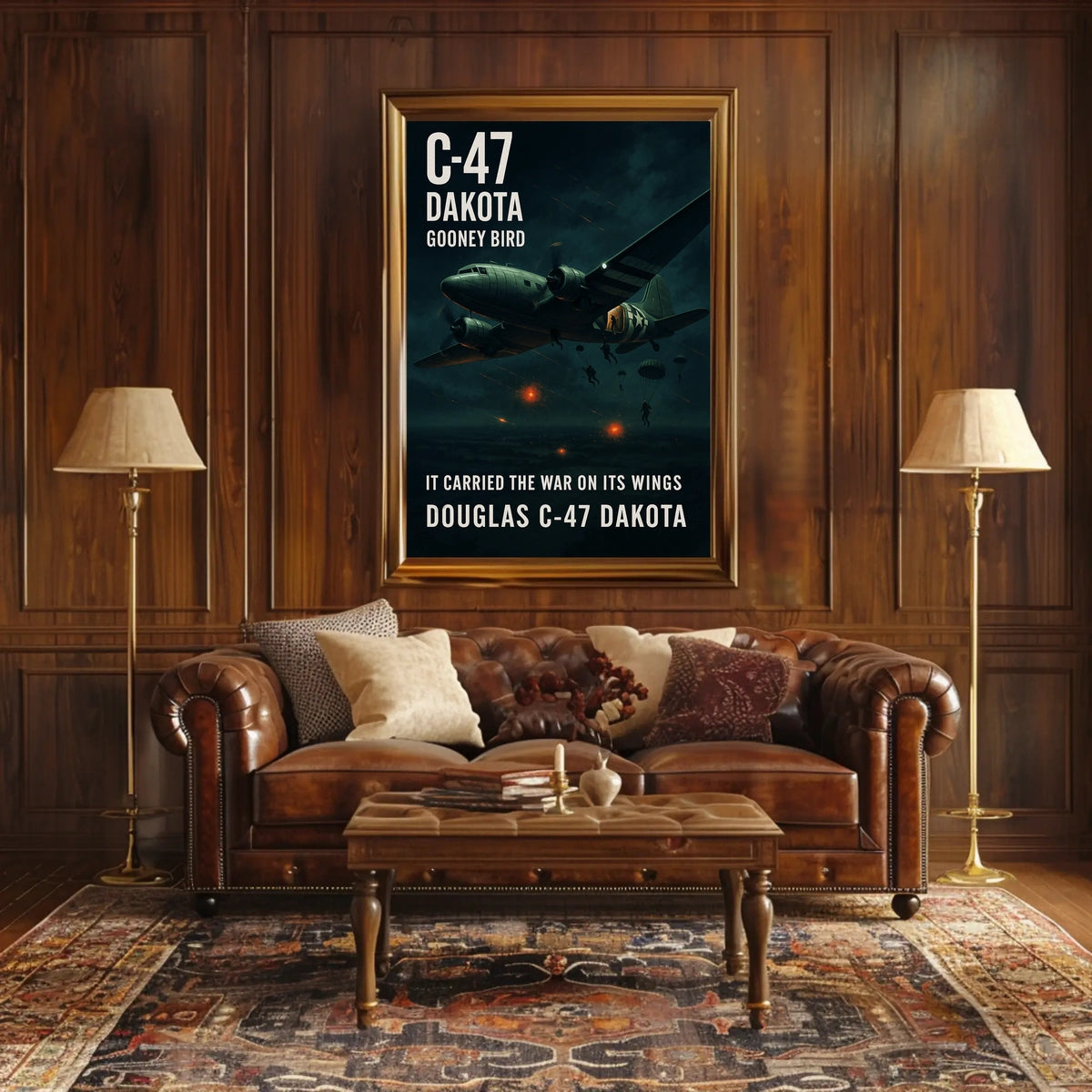 Douglas C-47 Dakota The Gooney Bird Poster