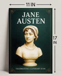 Jane Austen Celebrating a Literary Icon Poster PosterGoat
