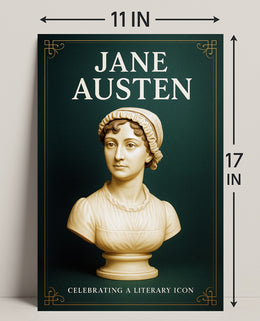 Jane Austen Celebrating a Literary Icon Poster PosterGoat