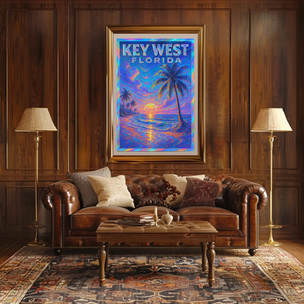 Key West, Florida Sunset Poster