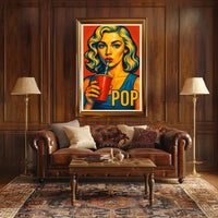 Pop Art Portrait Poster