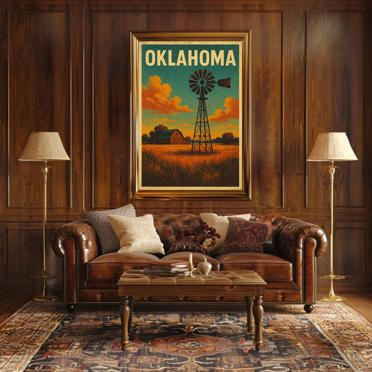 Oklahoma Landscape Poster