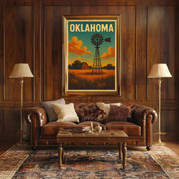 Oklahoma Landscape Poster