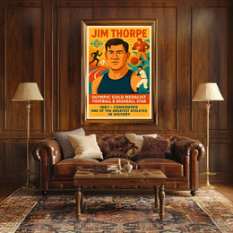 Celebrating a Legendary Athlete Poster