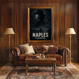 Naples, Florida Noir Poster