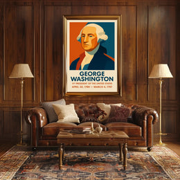 George Washington 1St President Poster