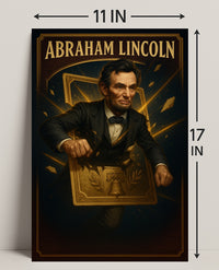 Iconic Leadership and Legacy in Historical or Presidential Poster