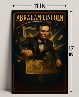 Iconic Leadership and Legacy in Historical or Presidential Poster