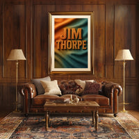 Jim Thorpe Tribute Poster