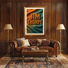 Jim Thorpe Tribute Poster