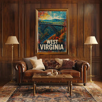 West Virginia Scenic Poster
