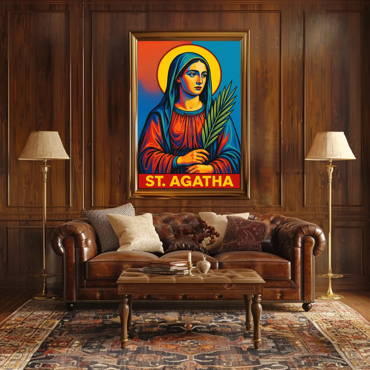 St. Agatha Poster