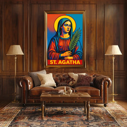 St. Agatha Poster