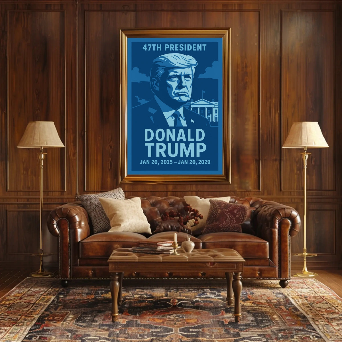 Donald Trump 47th President Poster