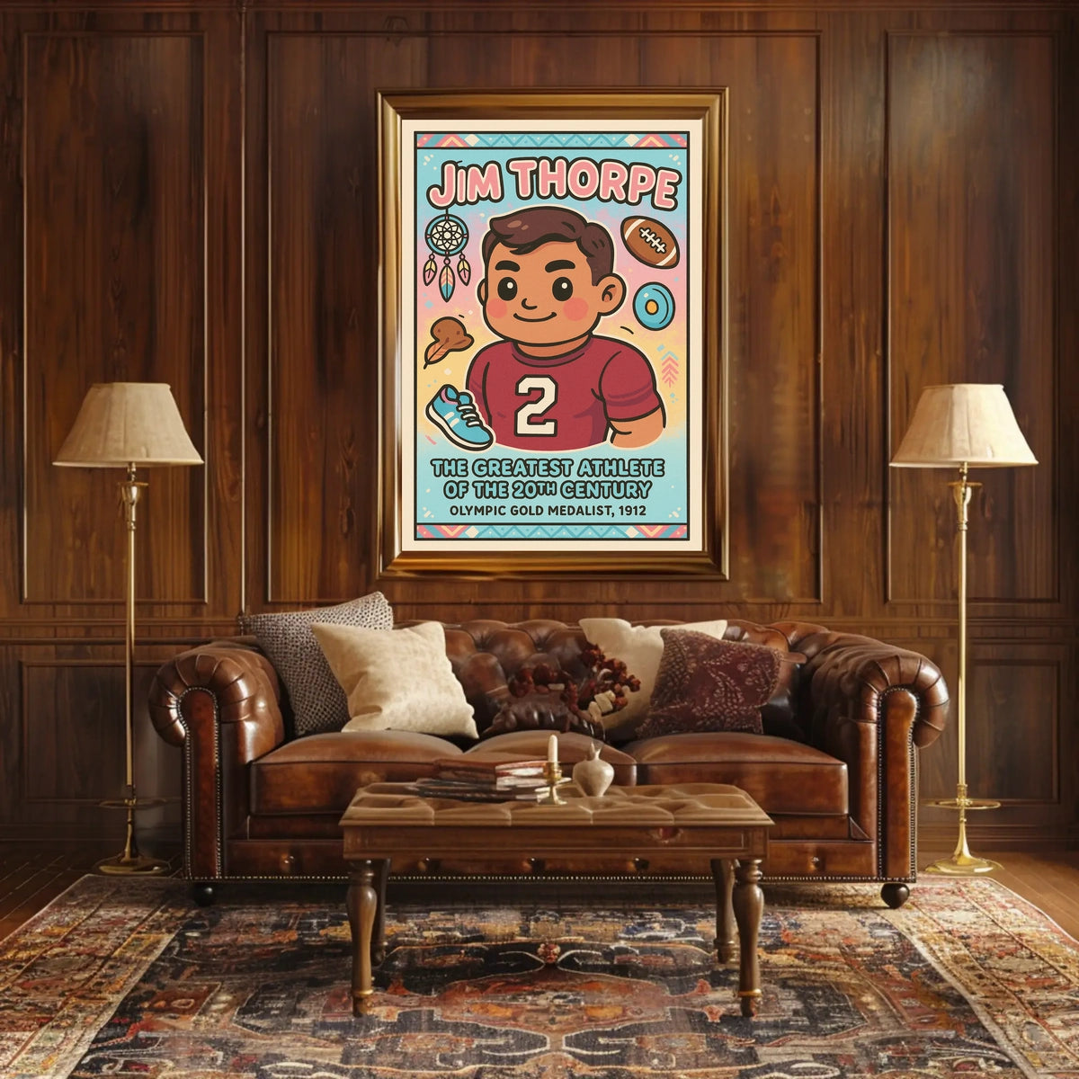 Celebrating Jim Thorpe Poster