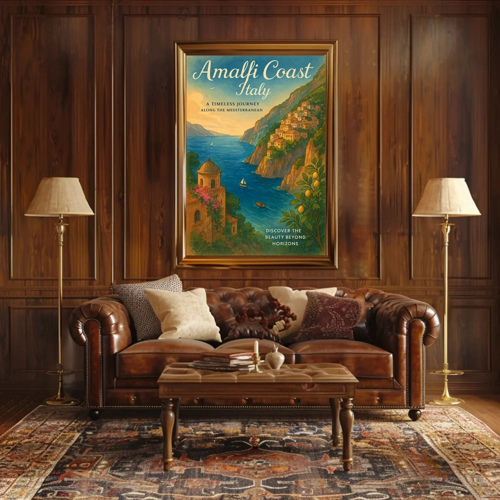 Timeless Mediterranean Adventure Travel Poster
