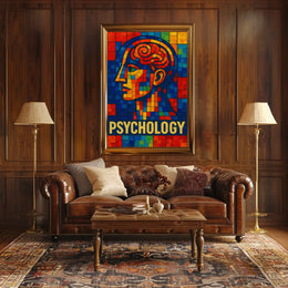 The Colorful Mind Poster