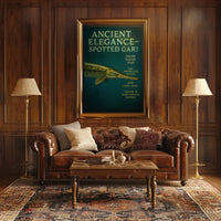 Ancient Elegance - Spotted Gar Poster